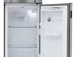 Refrigerador con freezer Whirlpool WT9514S color acero inoxidable con capacidad de 250L