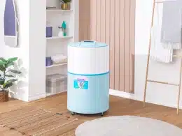 Lavadora Koblenz Tina Redonda Nina Ultra 17 kg Azul