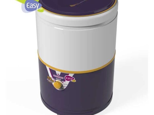Lavadora Redonda Easy LRE15M 15Kg Morado con Blanco