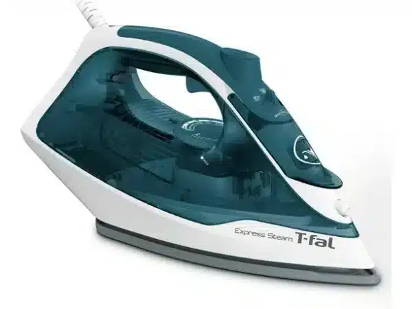 Plancha T-Fal modelo Express Steam FV2830X0 con Suela True Ceramic Glide de 1600W