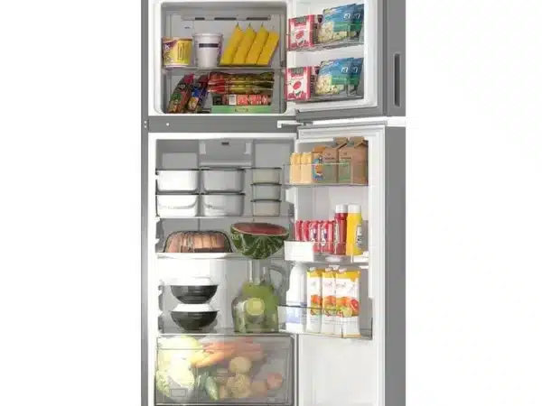 Refrigerador 11 pies cúbicos Top Mount 2 puertas Gris