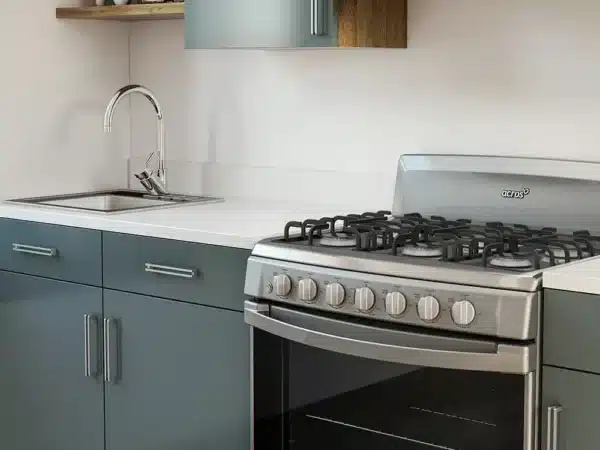 Estufa 6 quemadores 30 pulgadas De gas Al piso Gris AF5334D