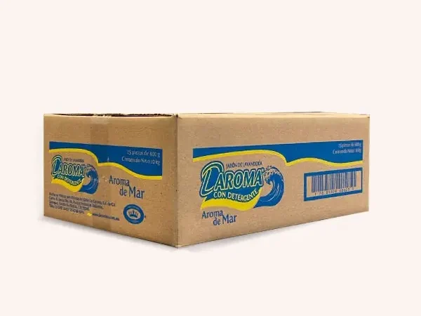 Caja Jabón De Daroma De 400 Grs Con 25 Piezas